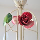 Lustre ceiling design flowers of the 60s art nouveau