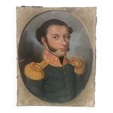 Portrait d’officier - École Allemande, vers 1820