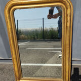 Mirror louis philippe gilded 19th
