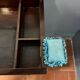 Empire period mahogany workbench