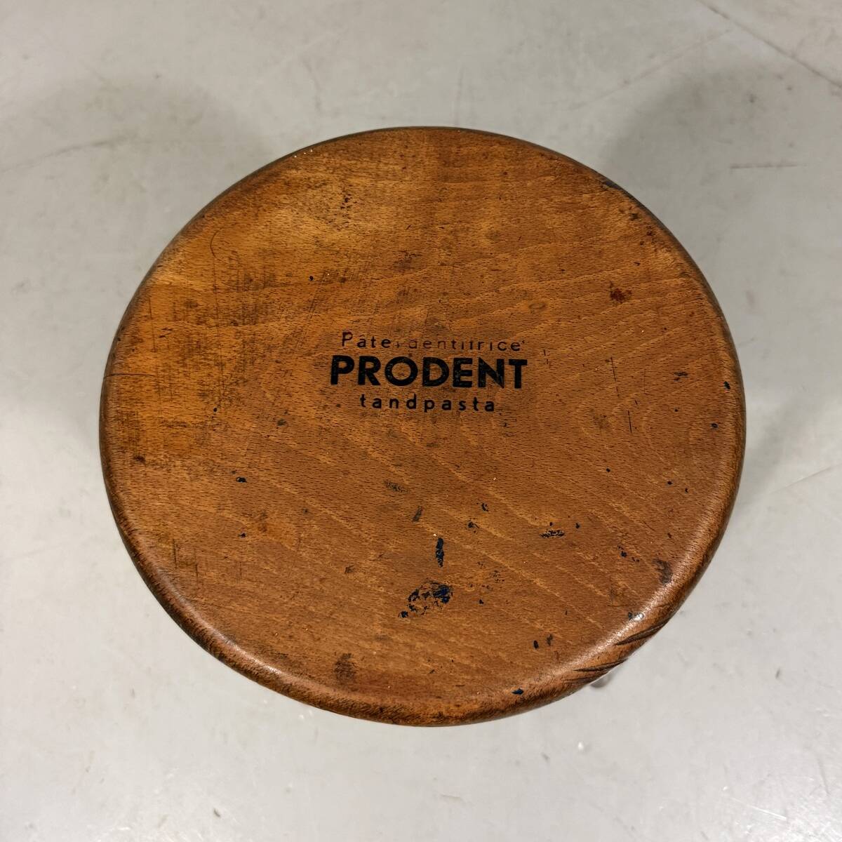 Prodent Toothpaste promotional wooden stool 1930’s