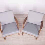 Model 300-139 Armchairs from Swarzędzka, 1960s, Set of 2