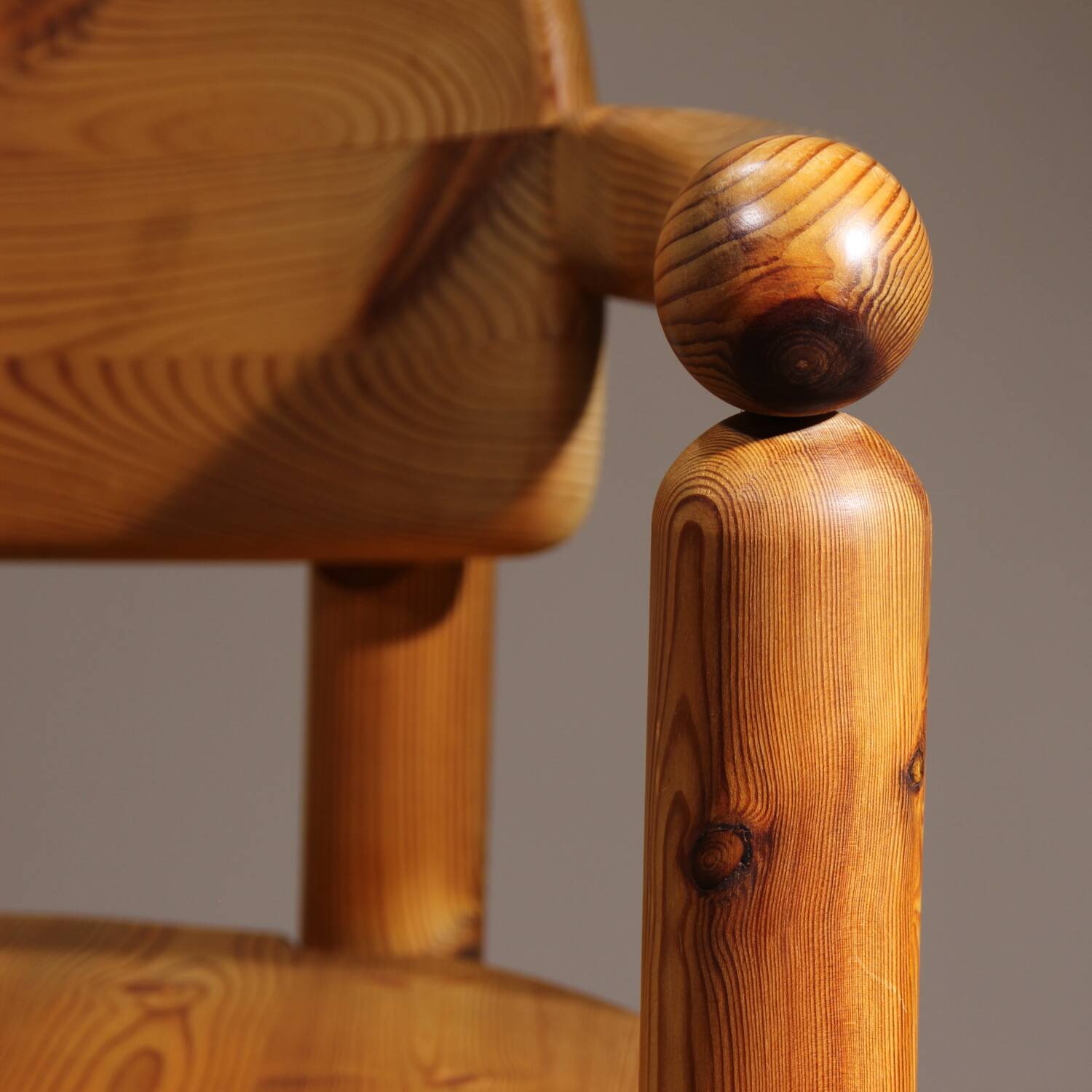6 fauteuils par Rainer Daumiller en bois de pin, Danemark années 1980