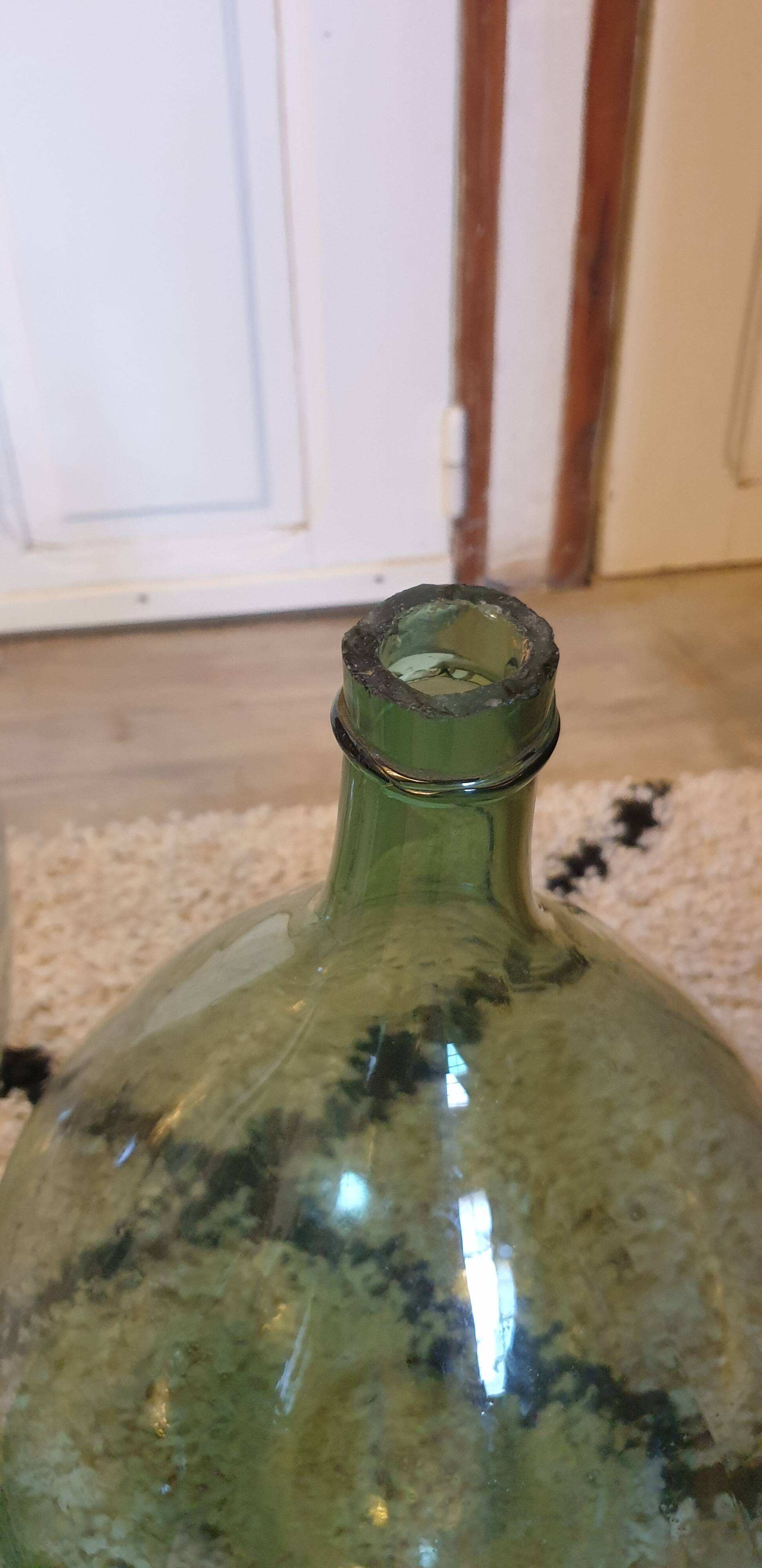 Lot of three demijohns