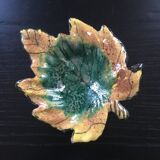 Empty autumn leaf pocket