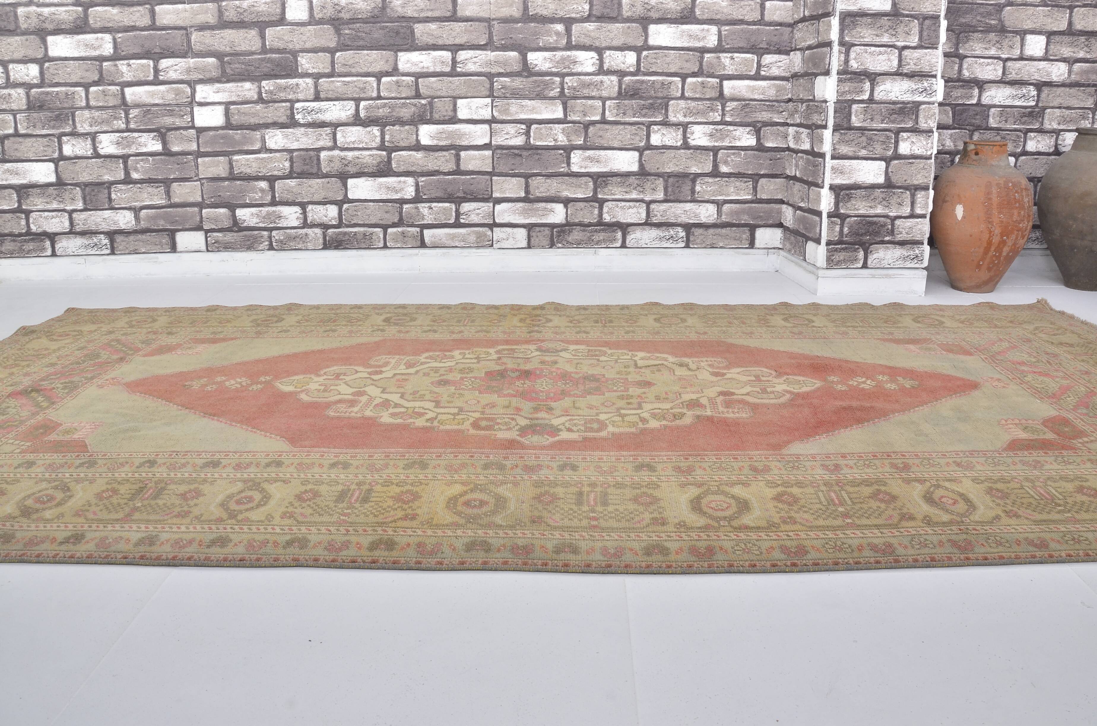 Huge Size Anatolian Vintage Wool Carpet sku 2536