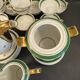 Limoges porcelain coffee service – Luf brand