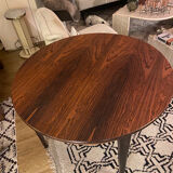 Scandinavian rosewood table from Rio 60s