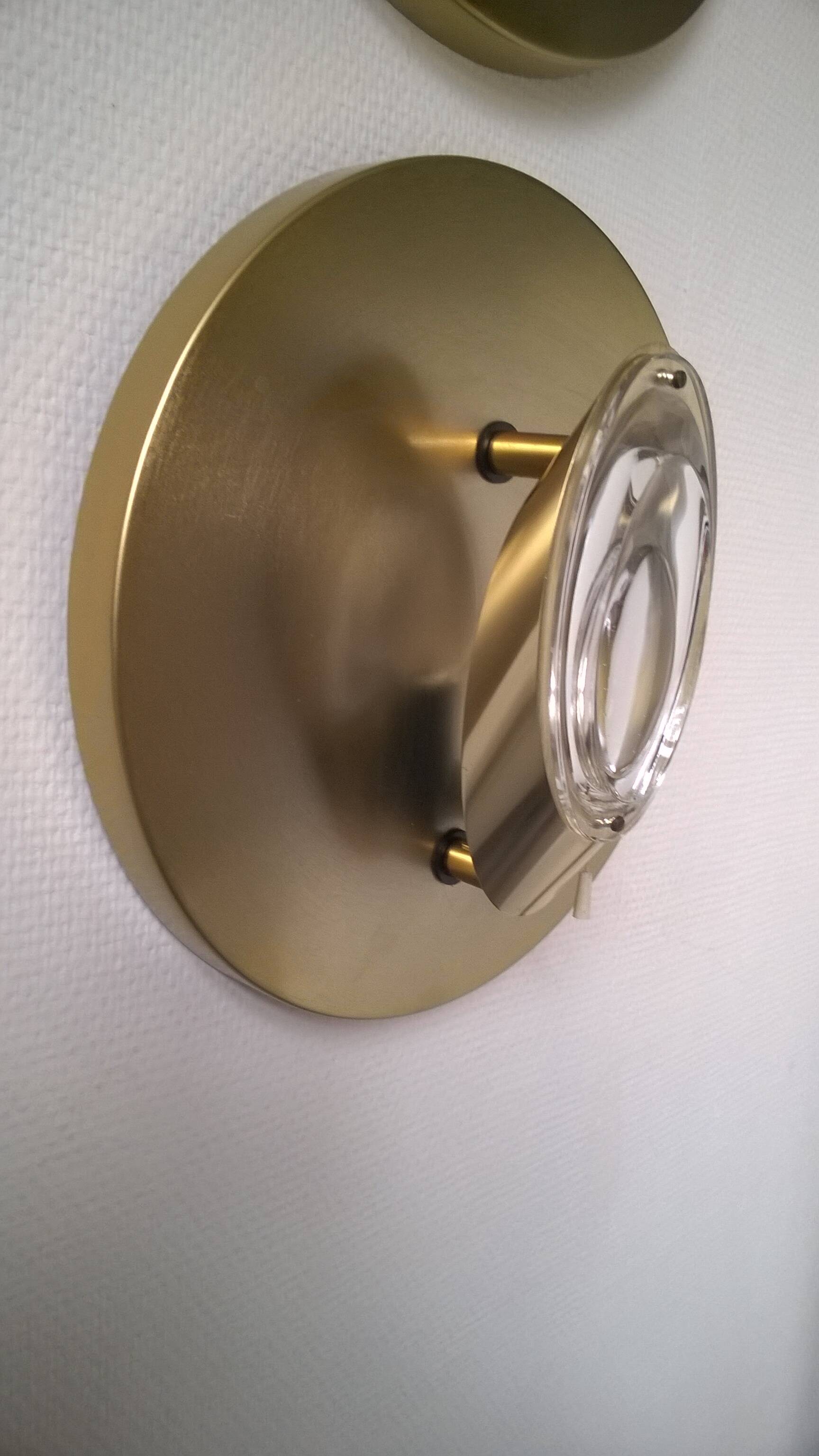 Pair of wall lights by Oscar Torlasco 1970