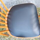 Series of 6 chairs bistrot menuet
