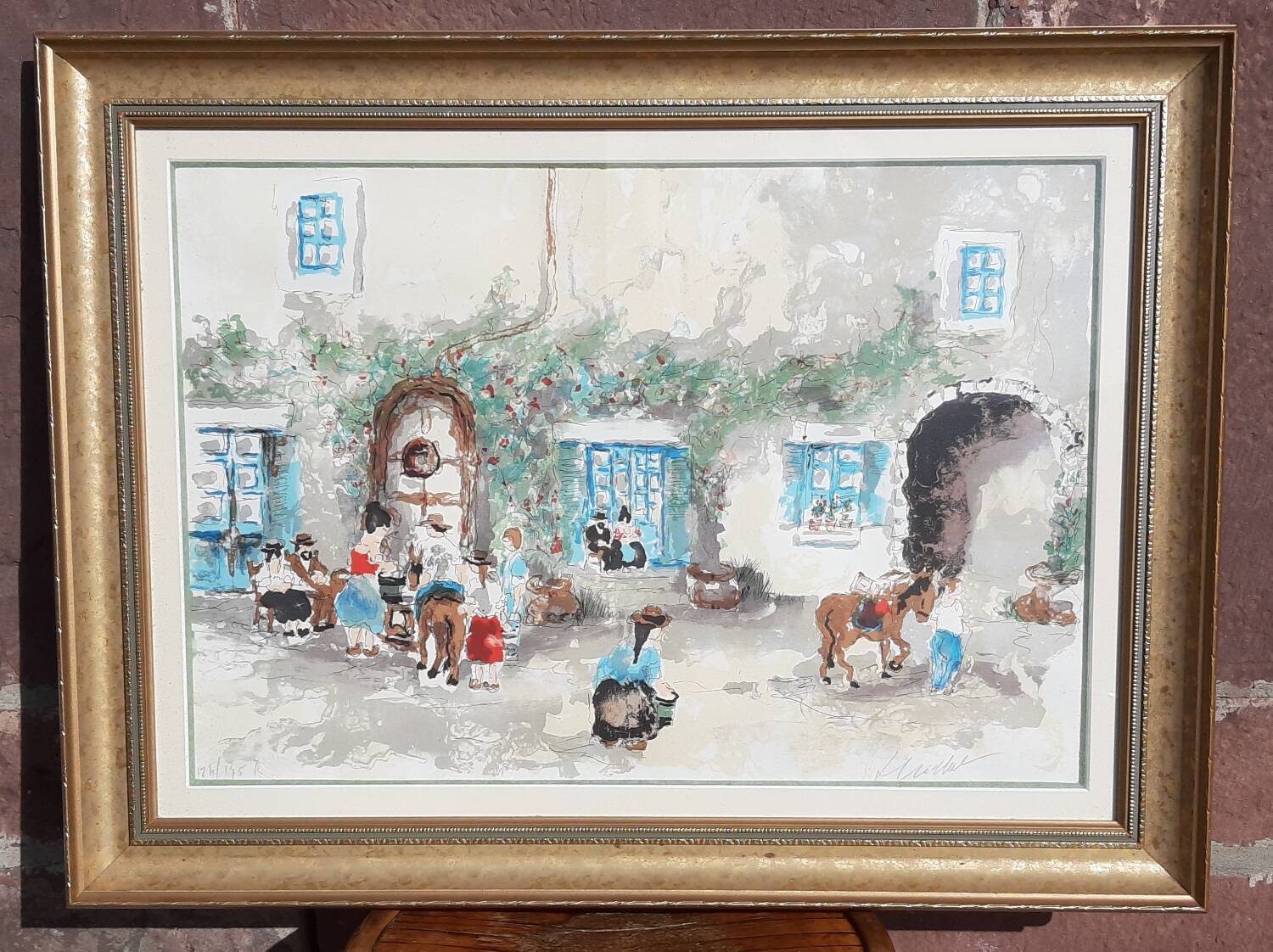 Urban Huchet lithograph (Signed and numbered)