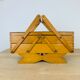 Working wooden sewing box 60s