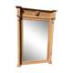 Mirror in oak aero erased wolf's head Henri II