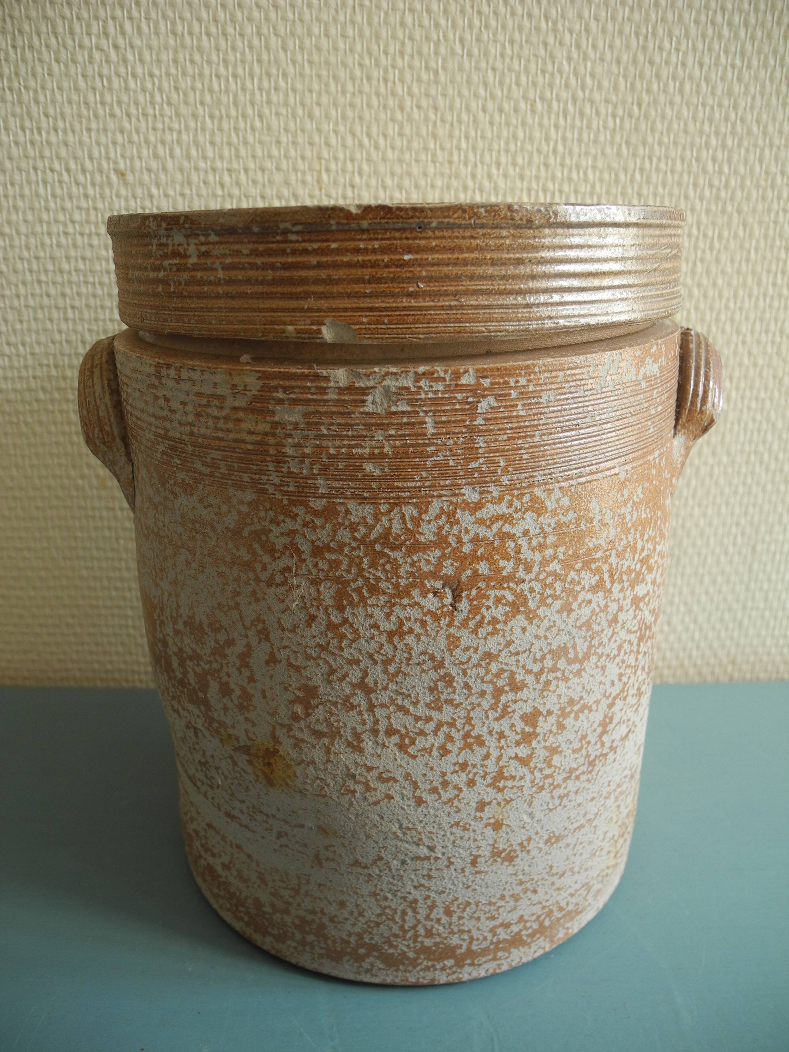 old stoneware butter dish grease pot decorative old french stoneware pot butter dish