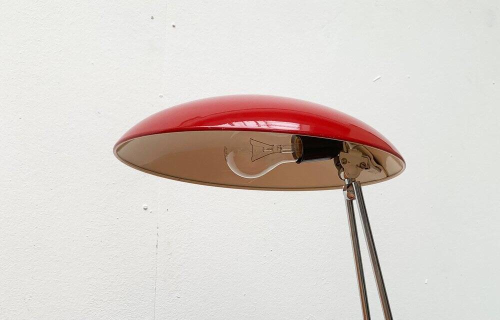 Mid-century table lamp 6763 by Christian Dell for Kaiser Leuchten, 1960s.