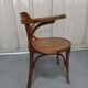Fauteuil de bureau en bois courbé ... gout Fischel