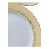 6 assiettes à dessert anciennes