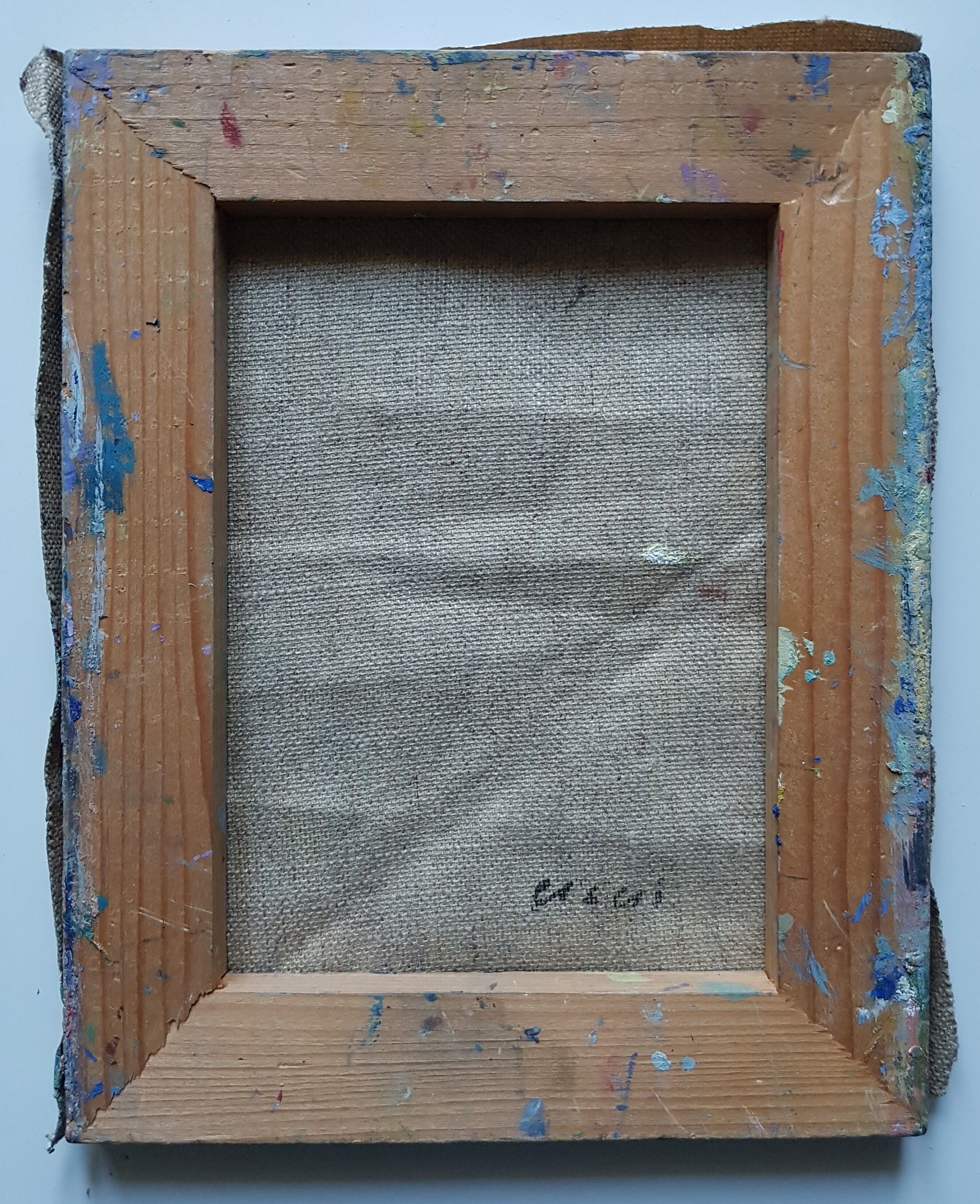 Peinture de Nagao Usui : "Les toits de Paris depuis la fenêtre"