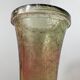 Grand vase en verre craquelé