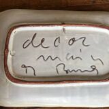 4 Plates by Kurt Brunner and Monique Pansier (Poterie du Verseau, Vallauris)