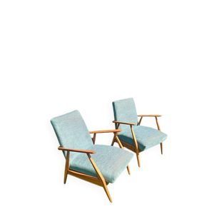 Paire fauteuils vintage