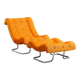 Fauteuil et repose-pieds Dux Formula années 1970