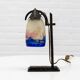 French Art Deco Degué table lamp