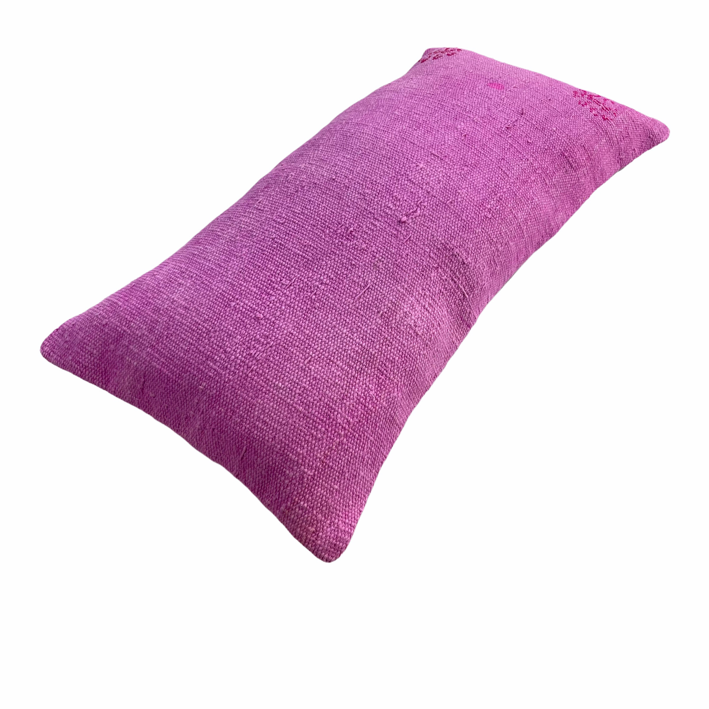 Vintage turkish kilim cushion cover, 30 x 60 cm