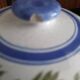 Large stockpot with lid - Henriot Quimper - Cordon Bleu decoration