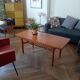 Coffee table with modular system by Folke Ohlsson