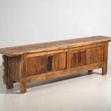 Antique carved TV cabinet (c.1850) #60