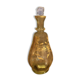 Carafe verte avec dorures