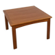 Teak Deens Glostrup vierkante salontafel, nr.1