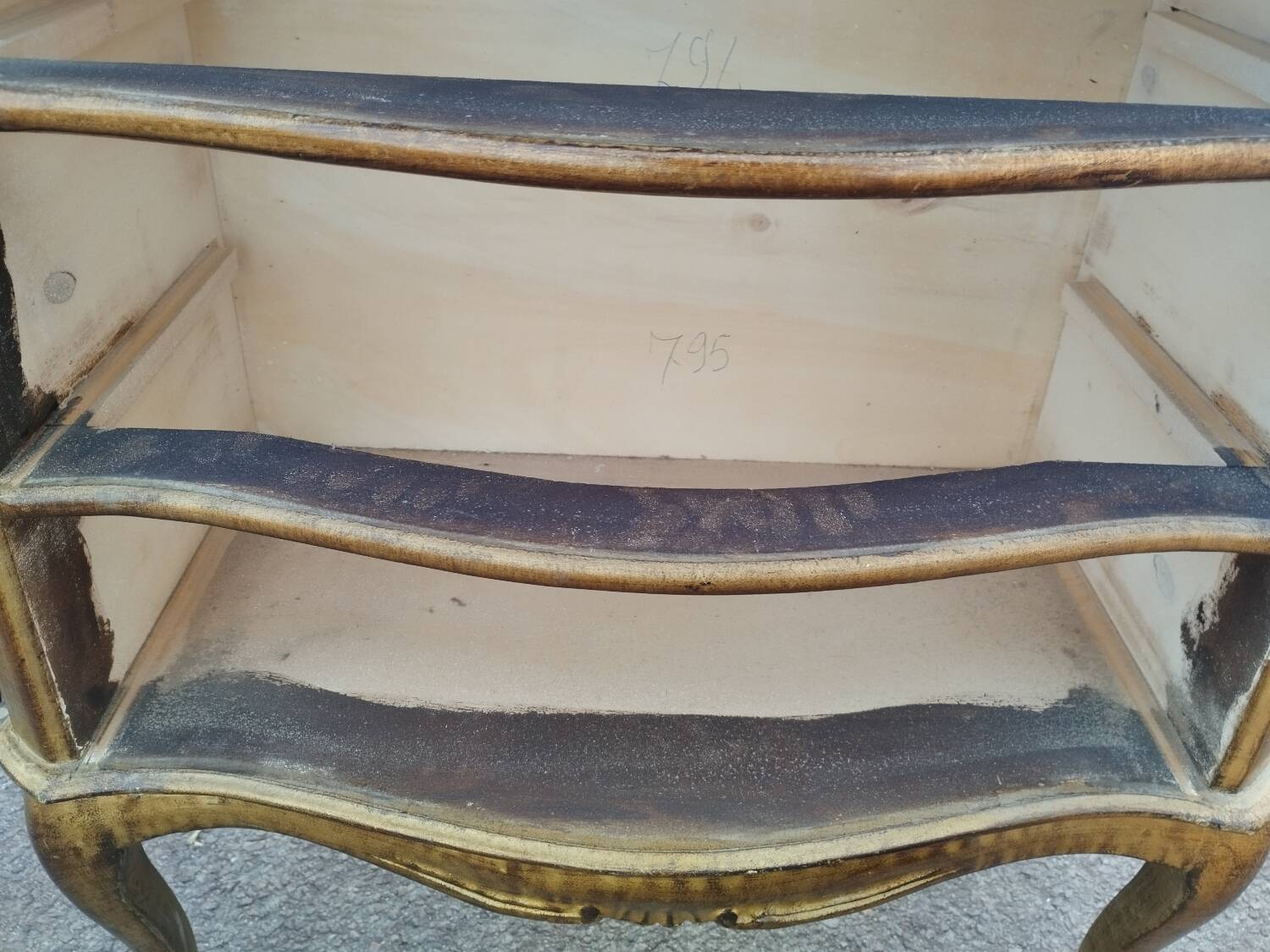 Vintage Venetian commode