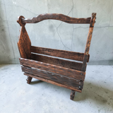 Brutalist magazine rack