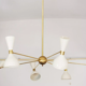 Chandelier in the style of the Italian creations of the 50s