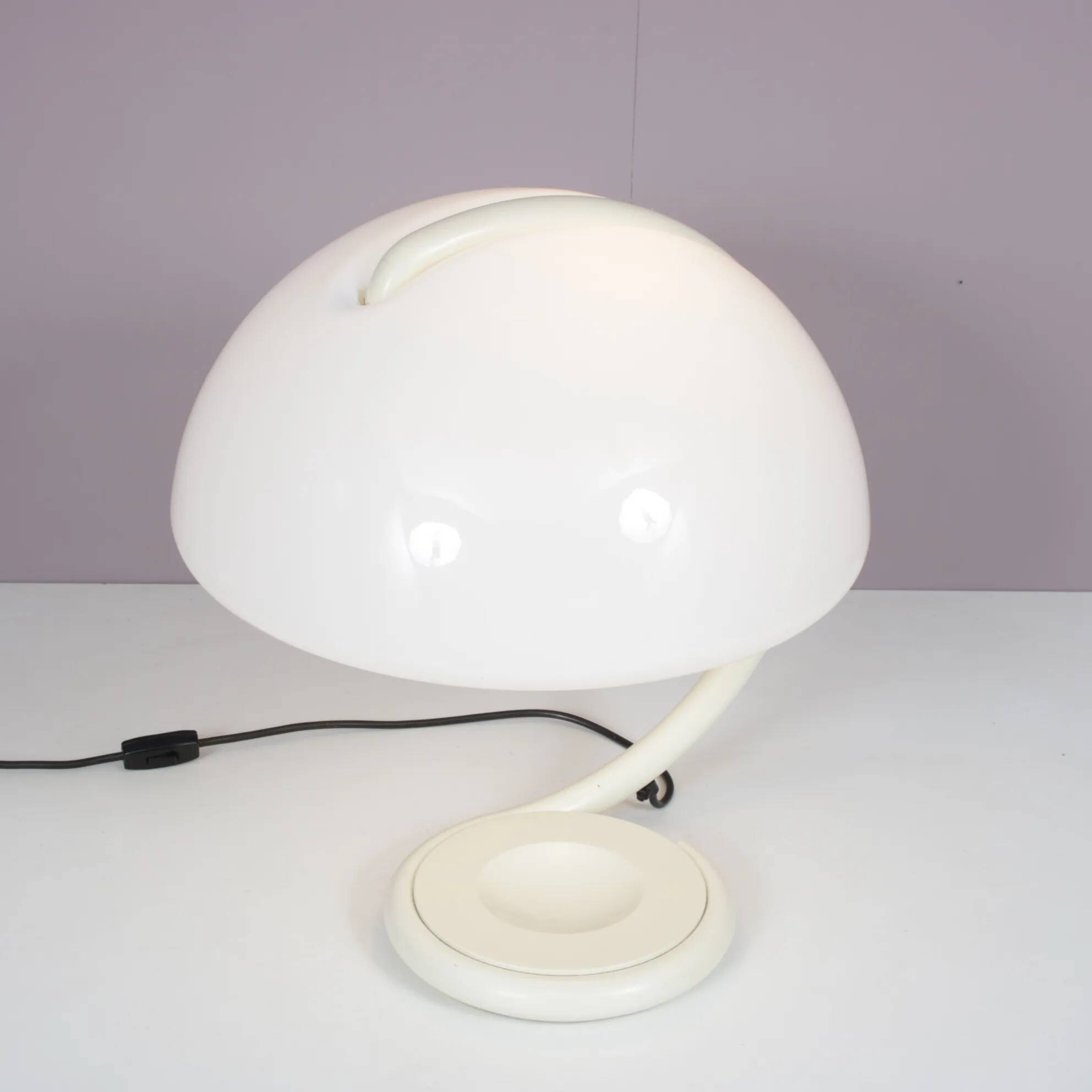 Lampe de table "Serpente" des années 1970 par Elio Martinelli pour Martinelli, Italie