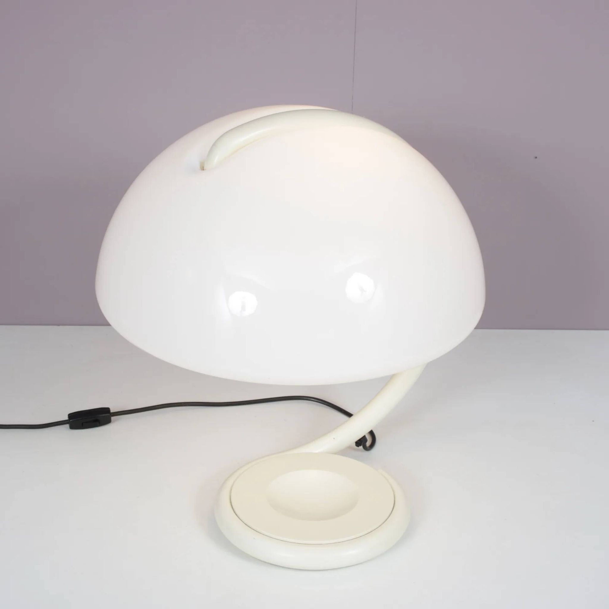 "Serpente" table lamp from the 1970s by Elio Martinelli for Martinelli, Italy