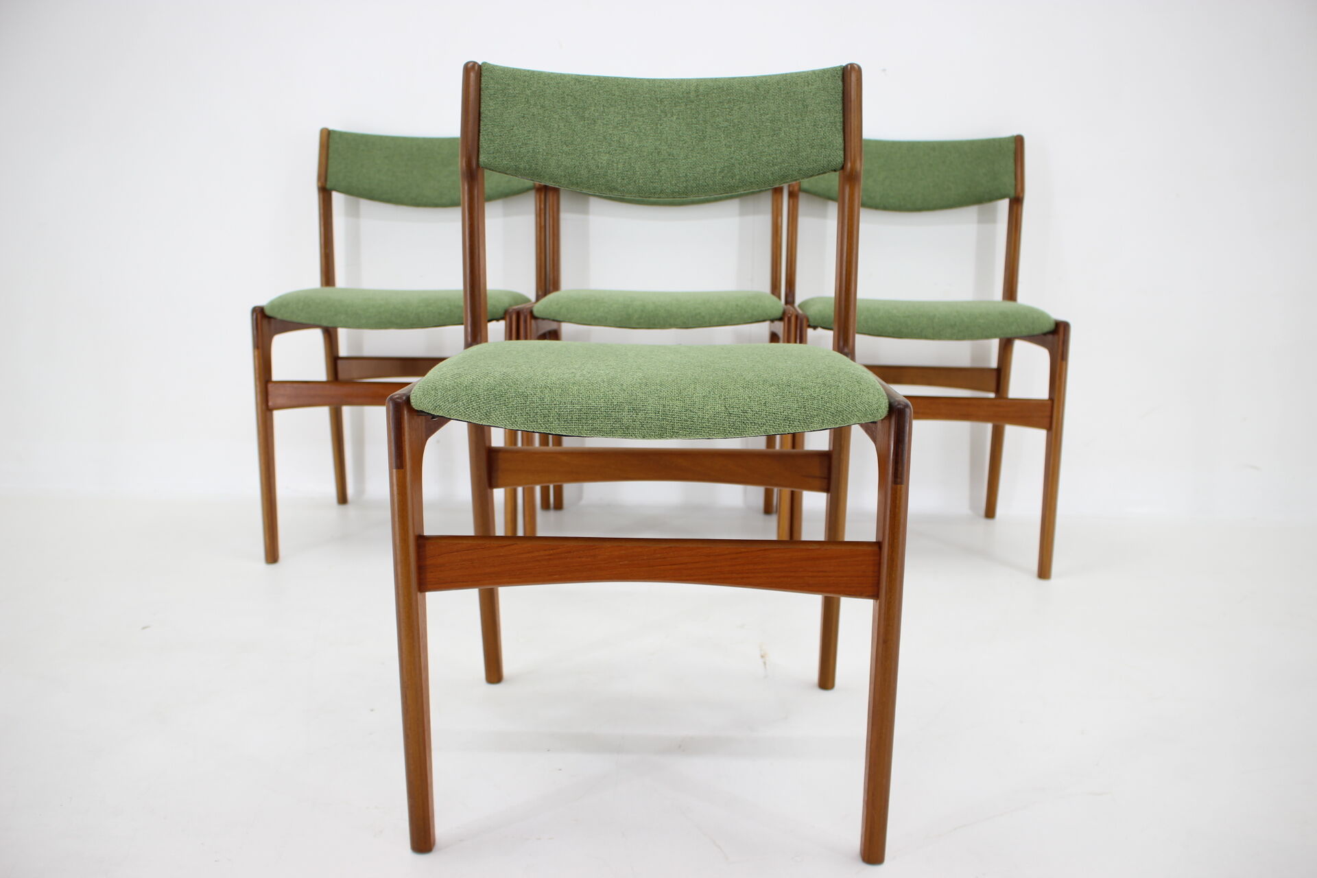 1960s Danish Teak Dining Chairs, Set of 4