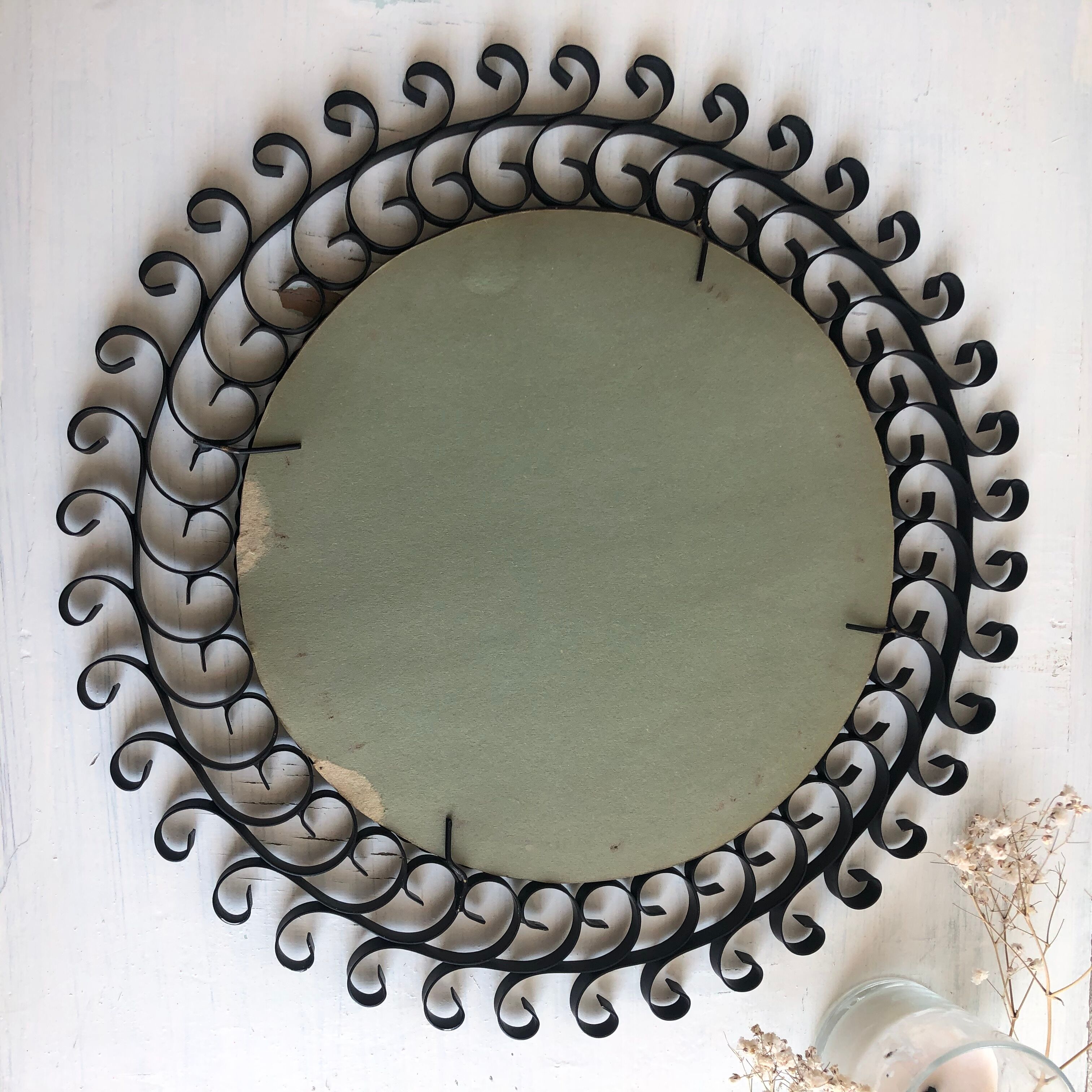 Black Sun Mirror 36,5cm