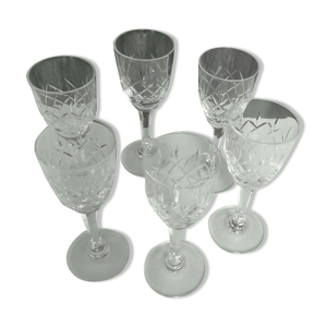 Ensemble de six verres