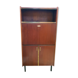 Vintage secretary teak modernist office library