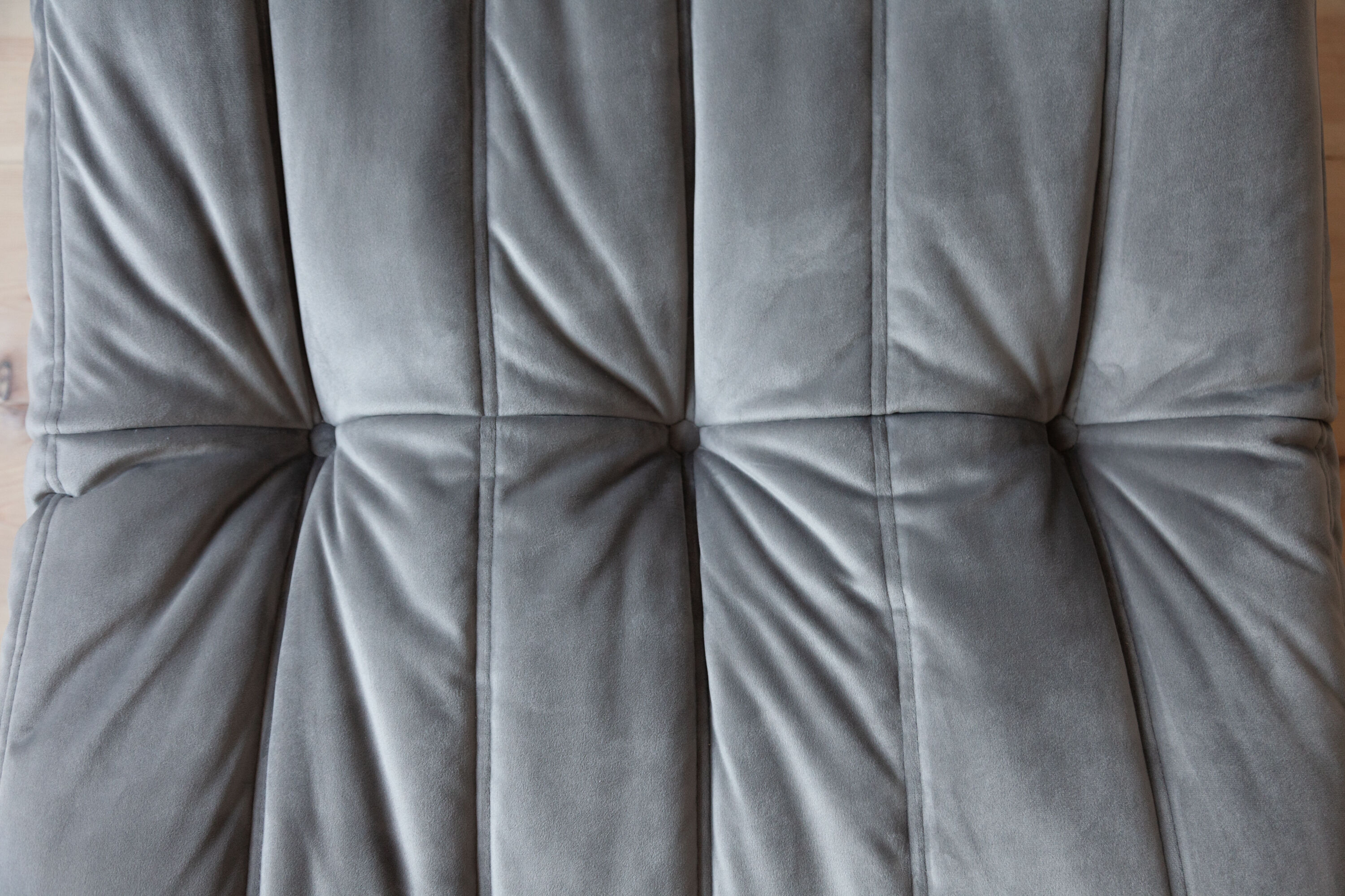 3-seater sofa, armchair and ottoman designed by Michel Ducaroy 1973