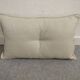 Pouf and its Sanderson cotton cushion
