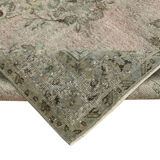 Handmade Contemporary Anatolian 1970s 173 cm x 291 cm Grey Carpet