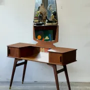 Unique teak dressing table, Scandinavia, 1960s/70s, vintage, mid-c
