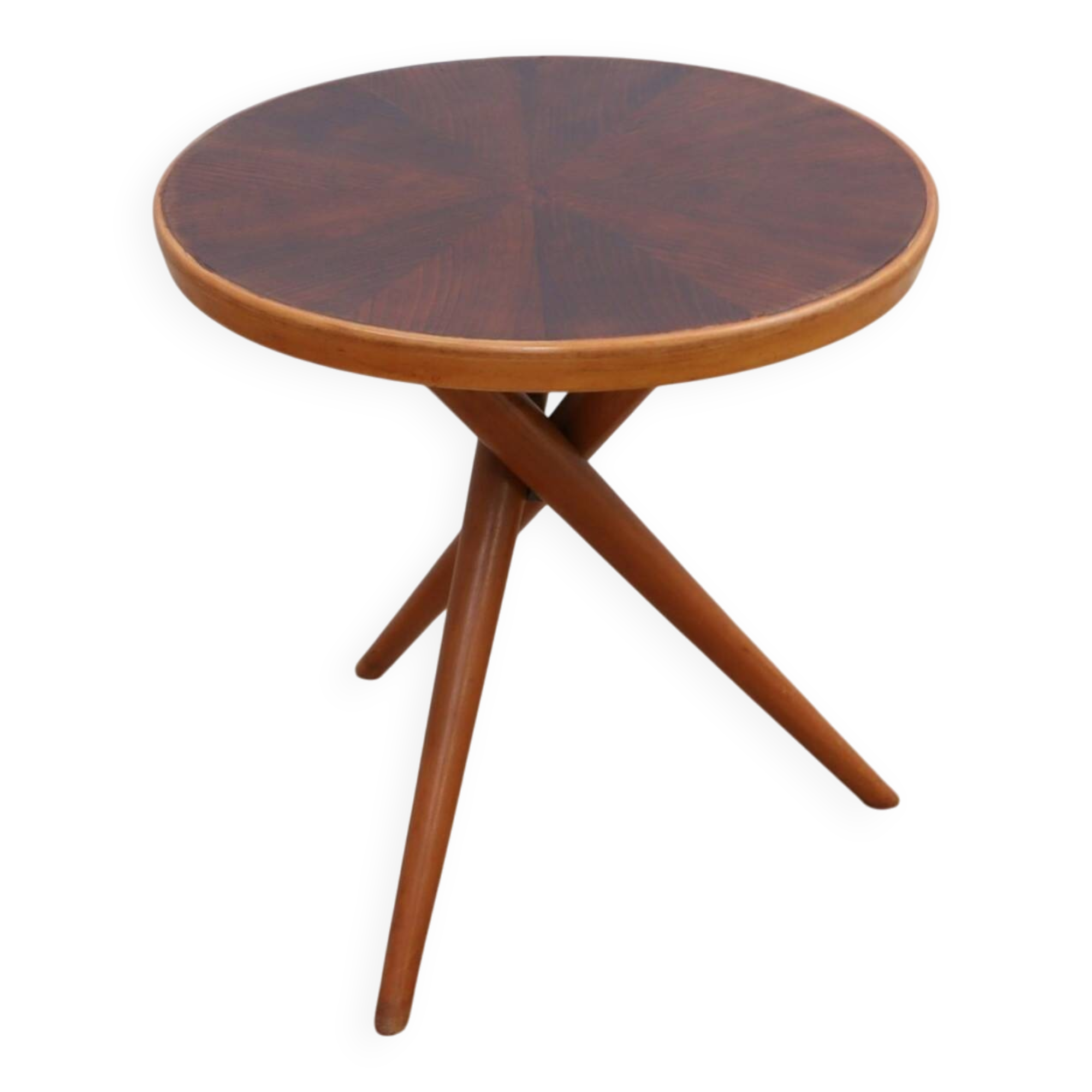 Mid-Century elegant Cesare Lacca tripode coffee table 1950s