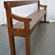 1850 oak priory bench