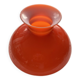 Orange opaline lampshade