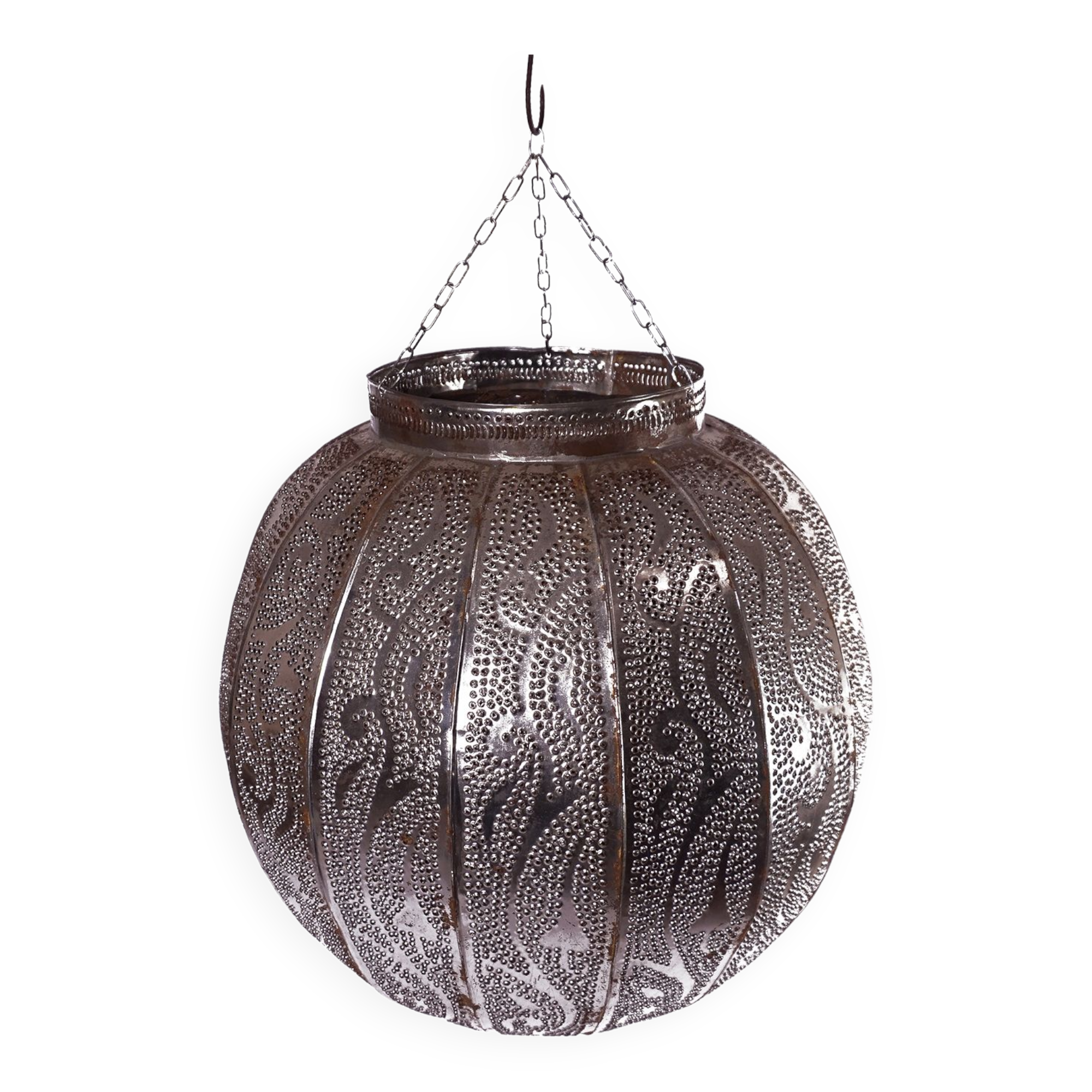 Openwork pendant lamp